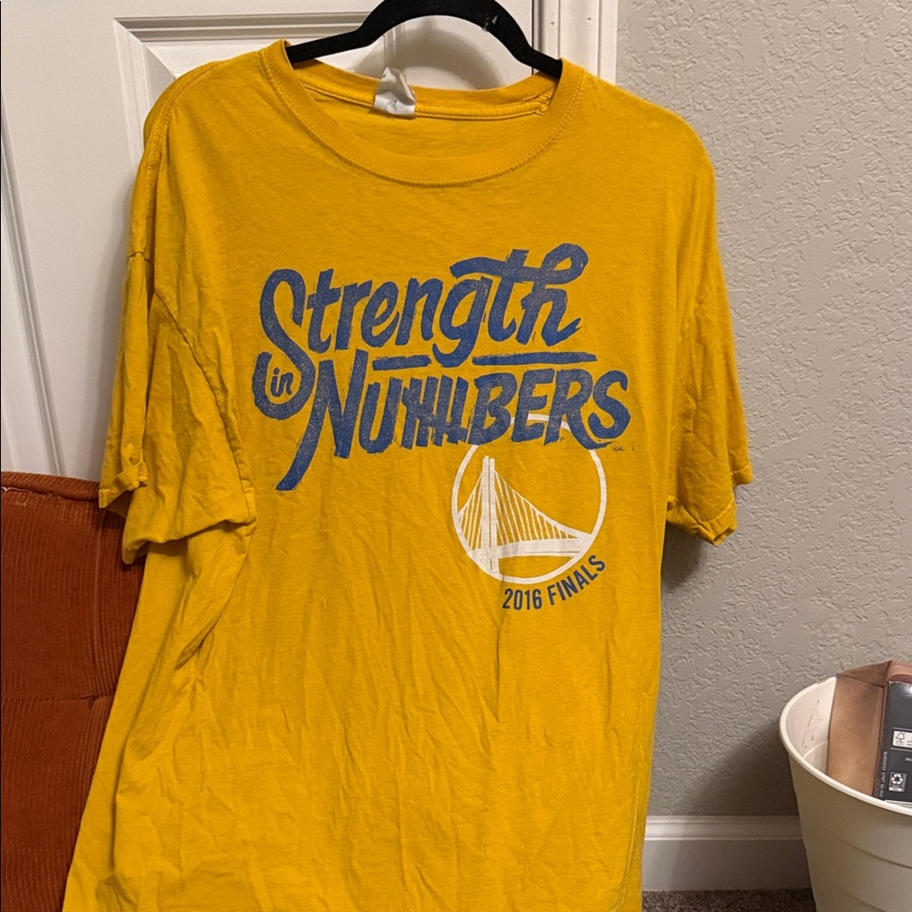 WARRIORS nba oversized tee